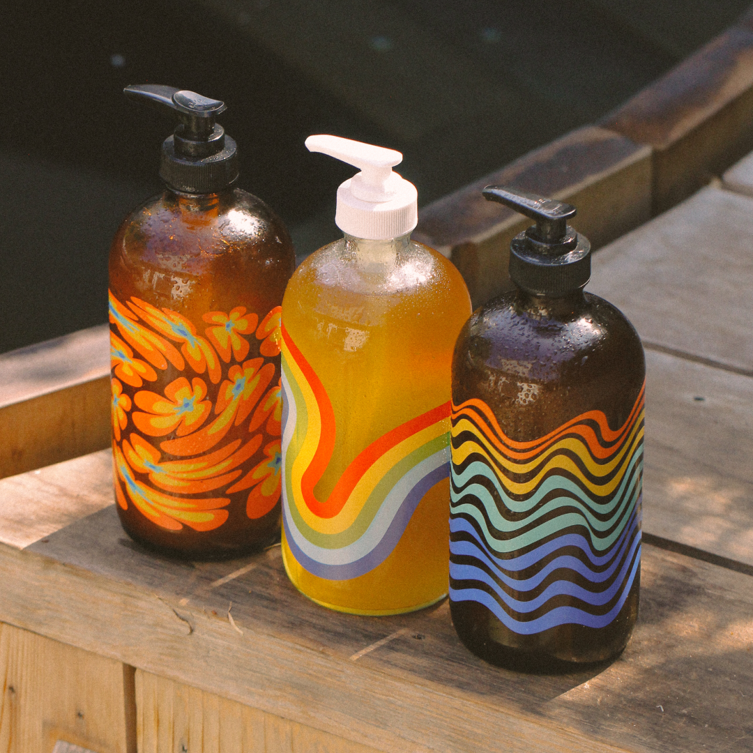 Mind & Body Wash - 16oz Refillable Glass Bottle