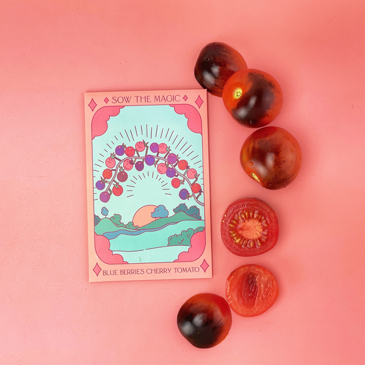 Blueberries Cherry Tomato Tarot Garden