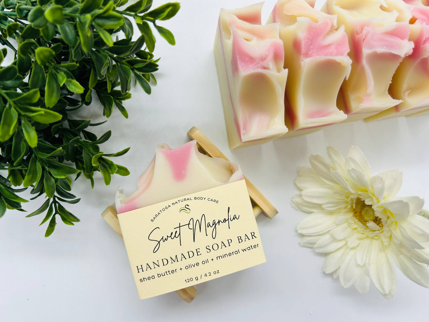 Sweet Magnolia Handmade Soap Bar