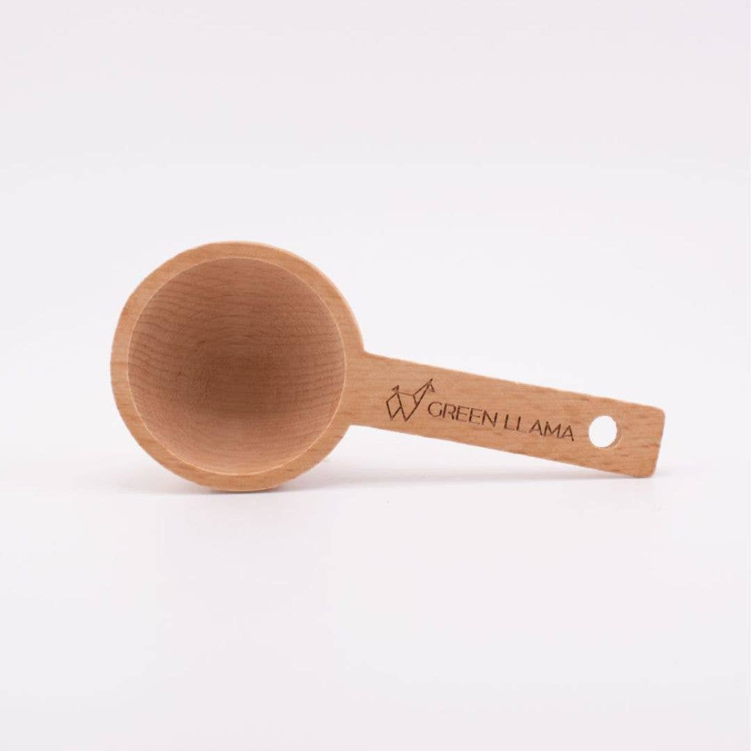 Wooden Tablespoon Scoop