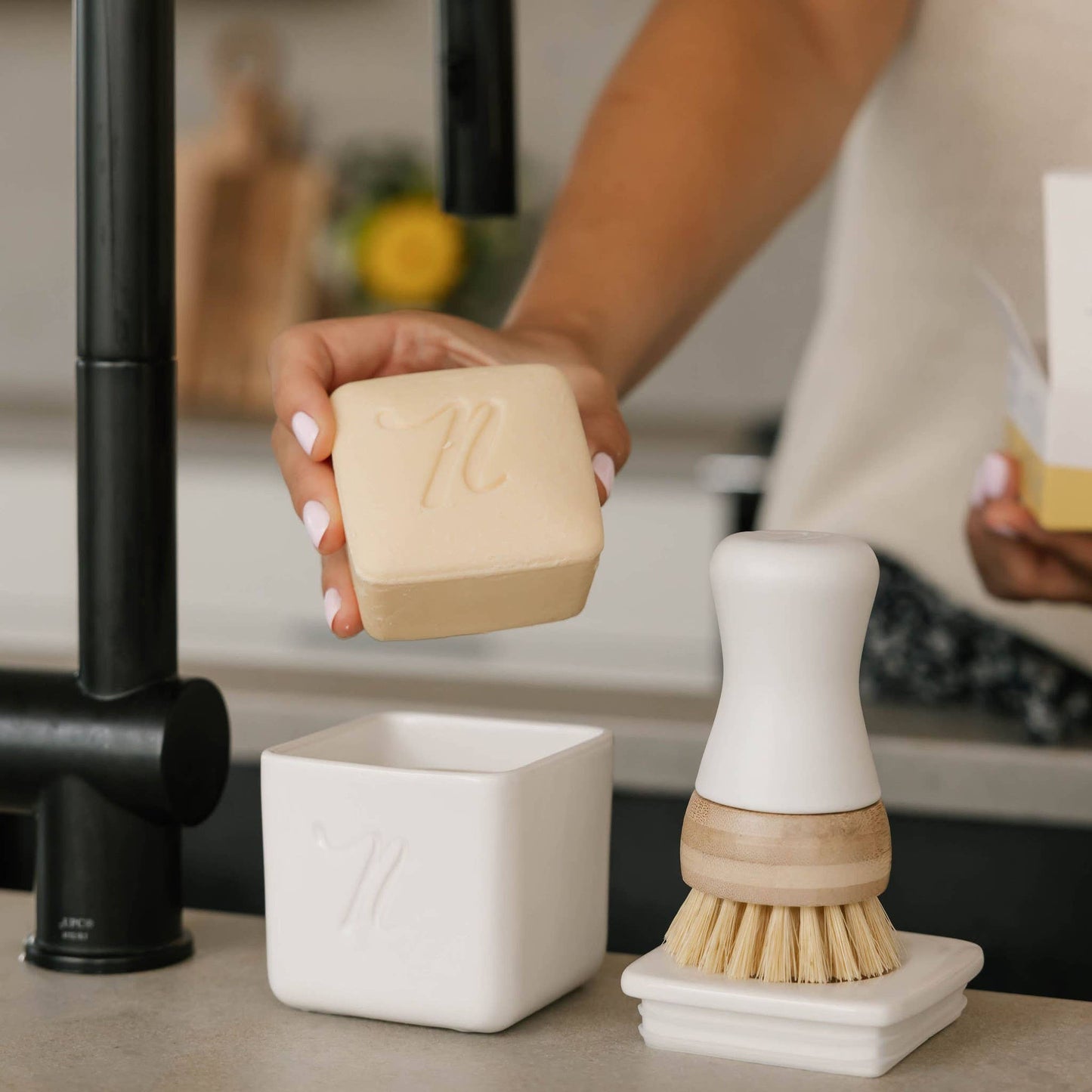 Nellie's Solid Dish Butter (Soap)