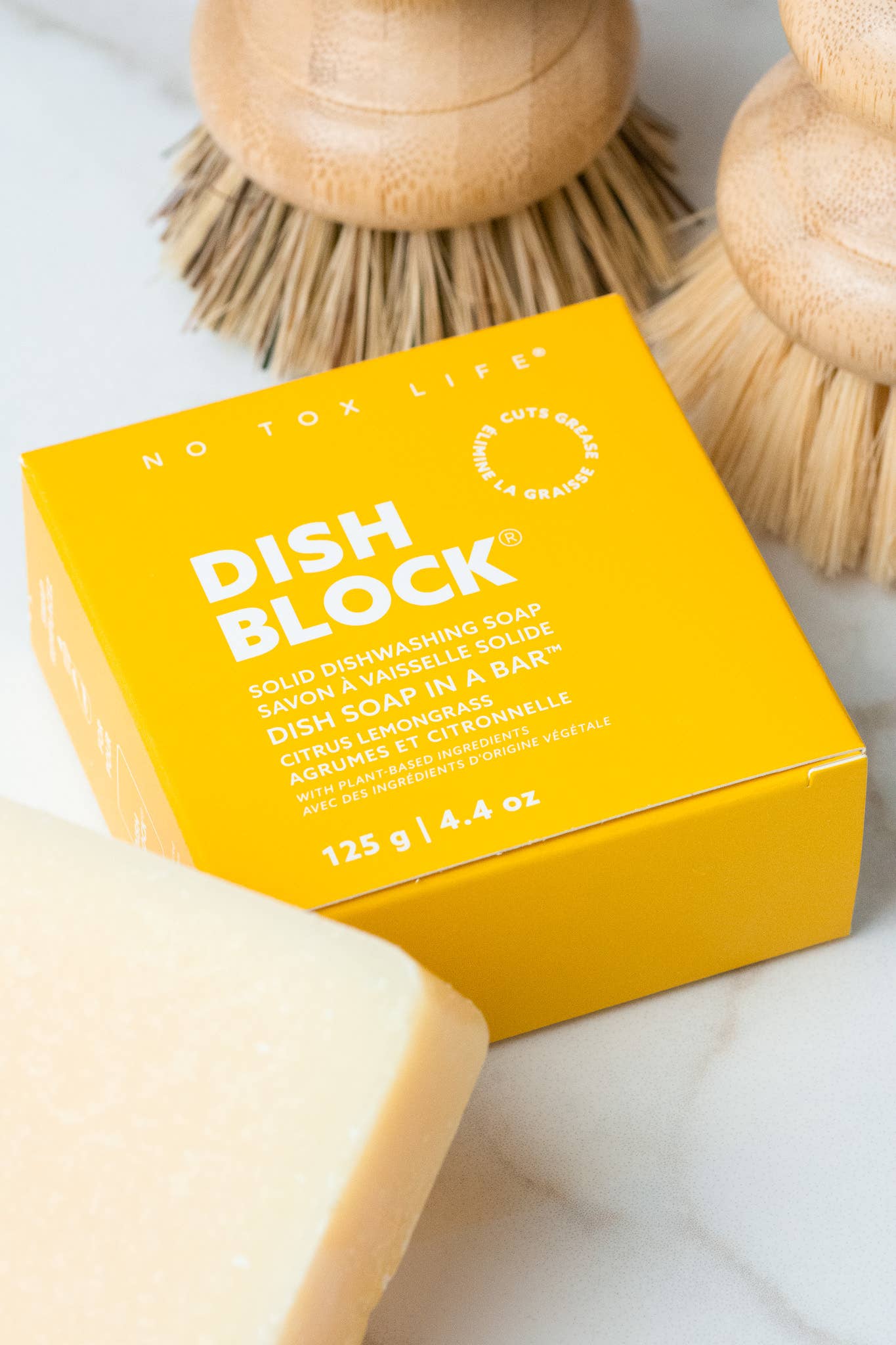 Solid Dish Soap Bar - Citrus Lemongrass