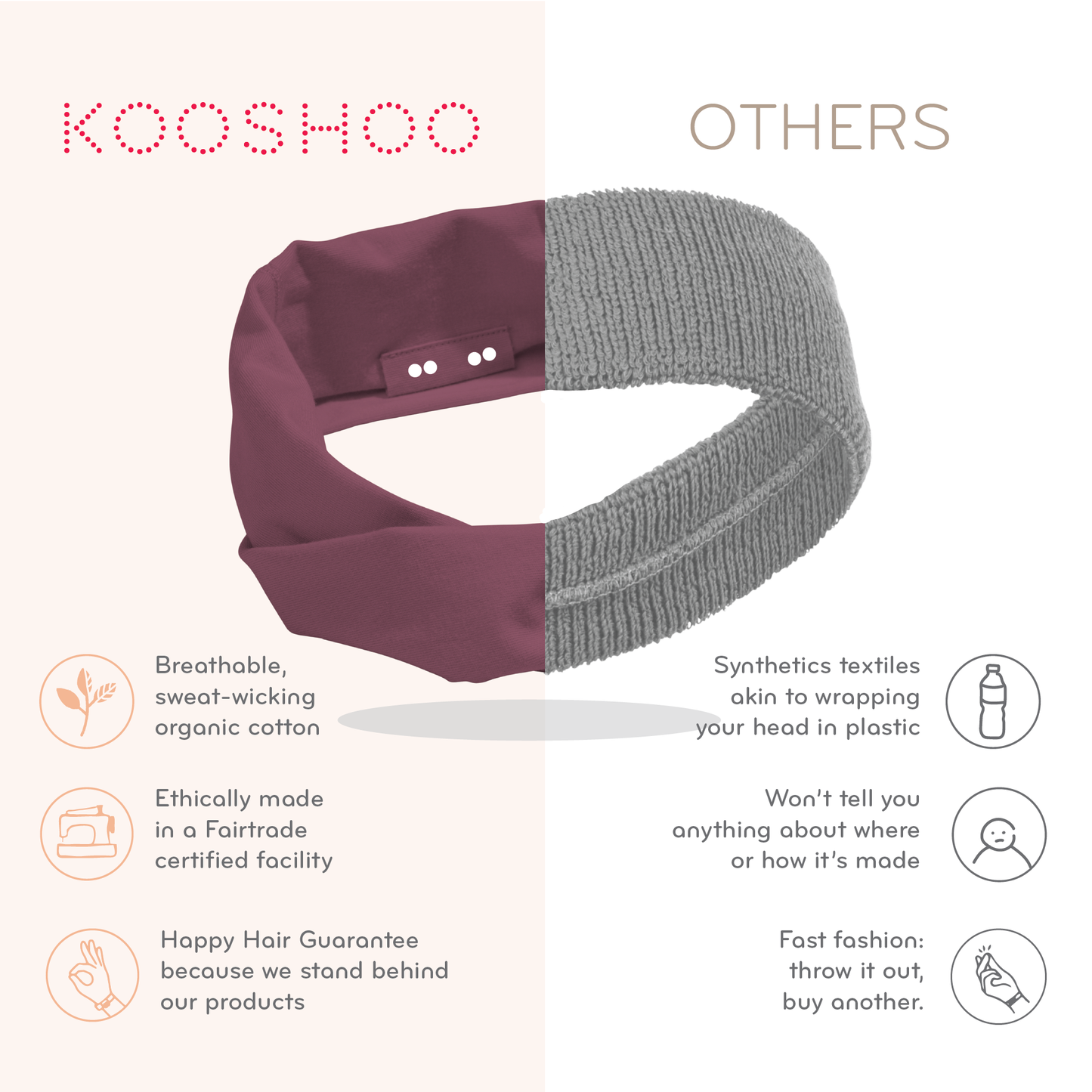 Organic Cotton Twist Headband