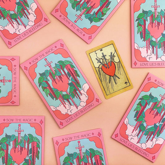 Love Lies Bleeding Tarot Garden