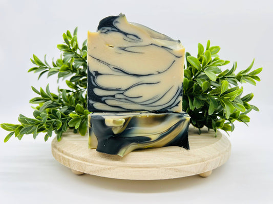 Mahogany Charcoal Handmade Soap Bar