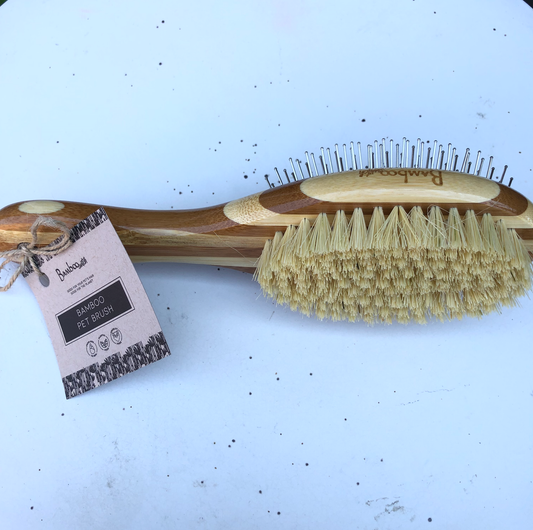 Bamboo Dog & Pet Grooming Brush