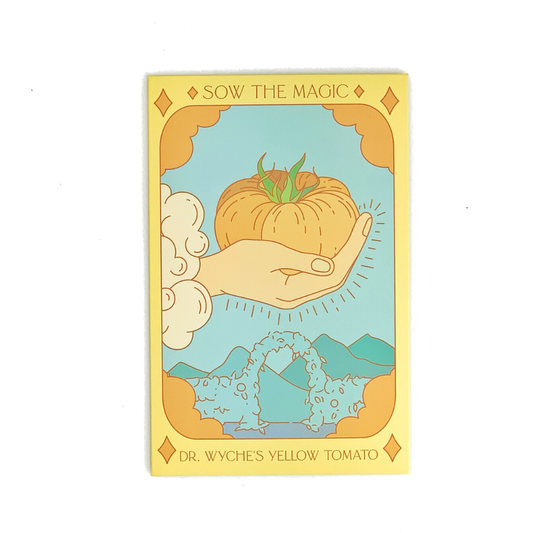 Dr. Wyche's Yellow Tomato Tarot Garden