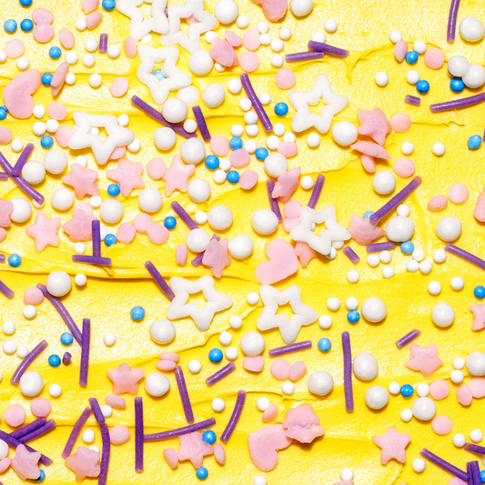 Dye-Free Unicorn Tracks Sprinkles