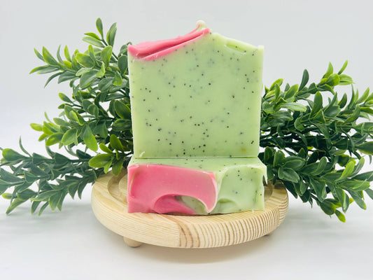 Tulip Peony Handmade Soap Bar