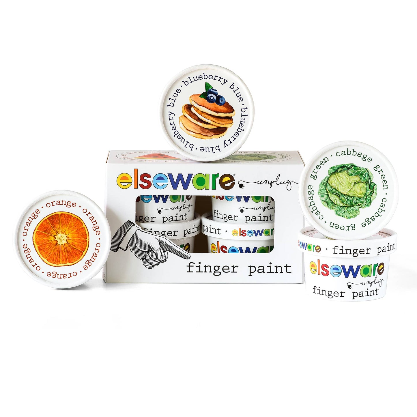 All Natural, Non Toxic Finger Paint