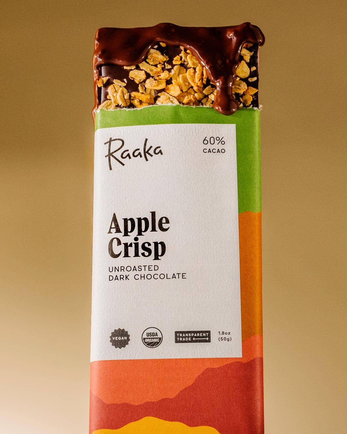 60% Apple Crisp Chocolate Bar