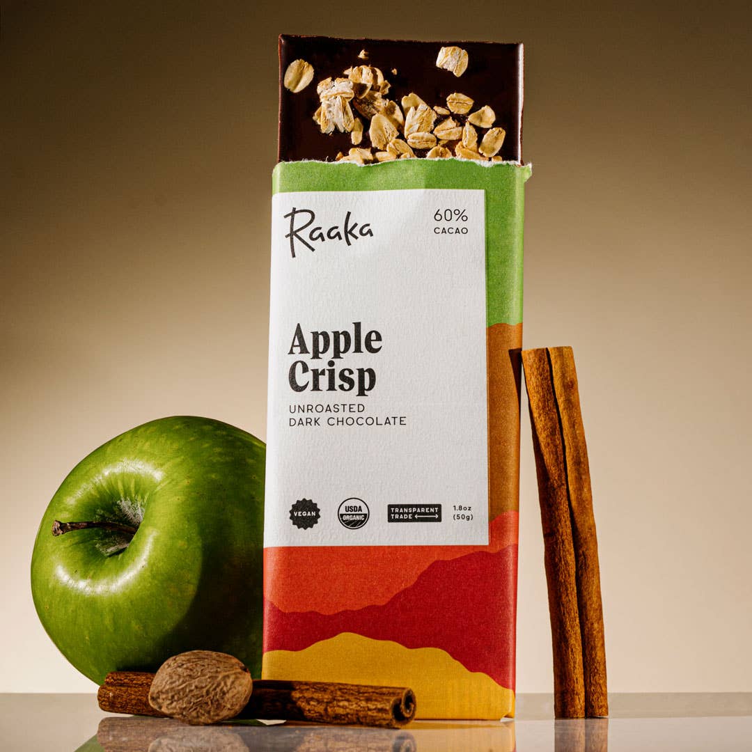 60% Apple Crisp Chocolate Bar