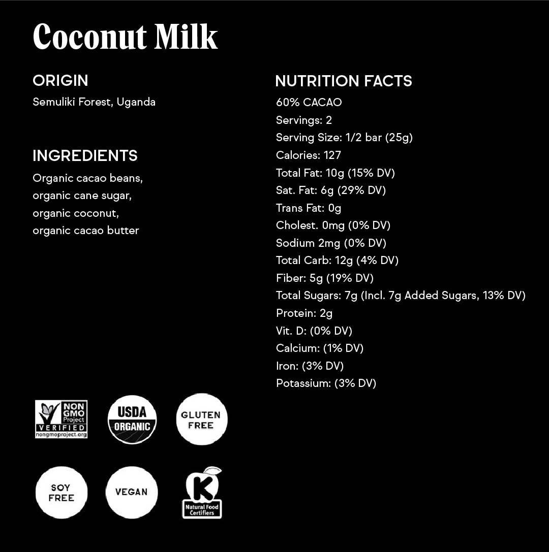 Coconut Milk Chocolate