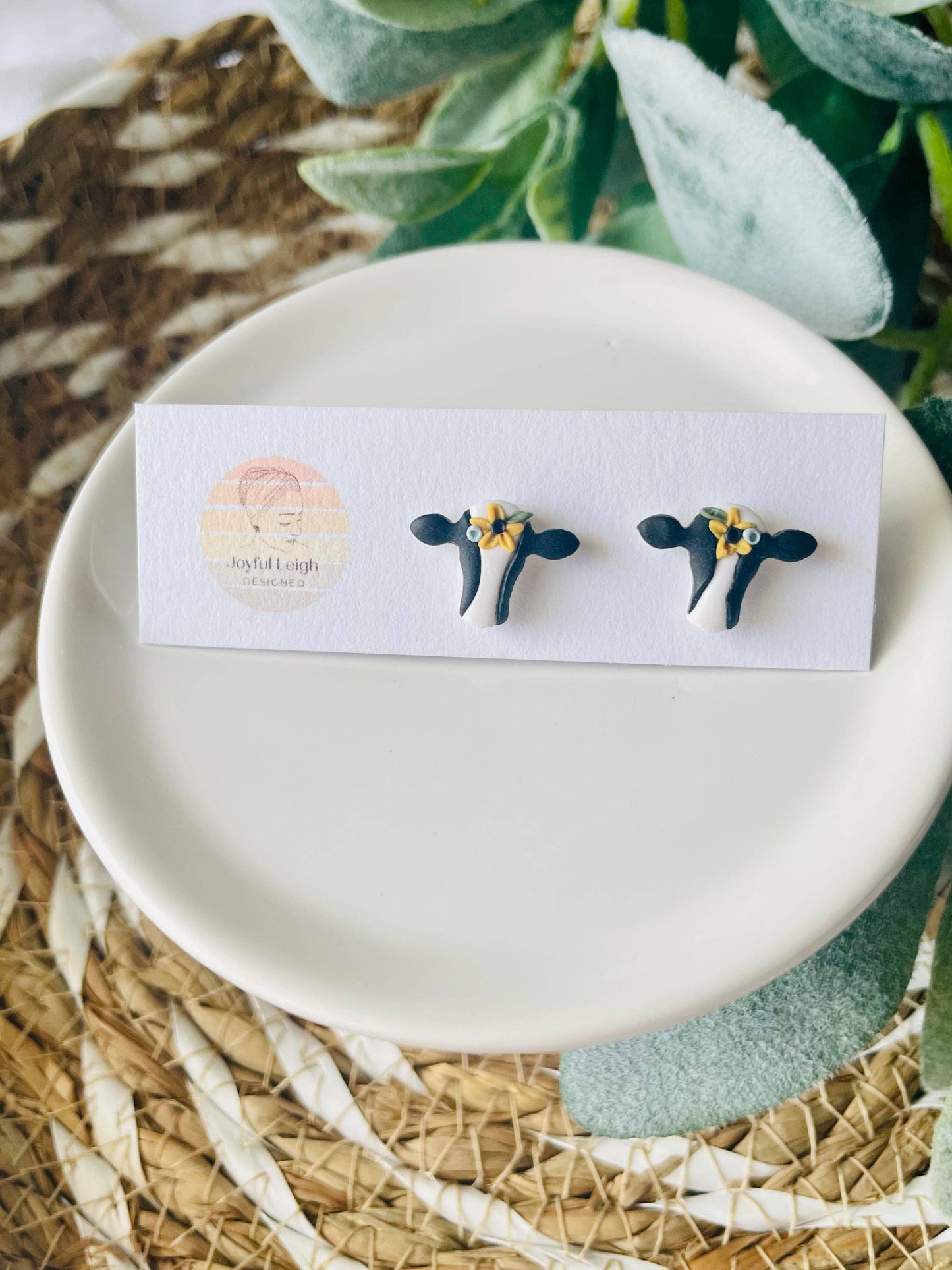 Farm Animal Stud Earrings