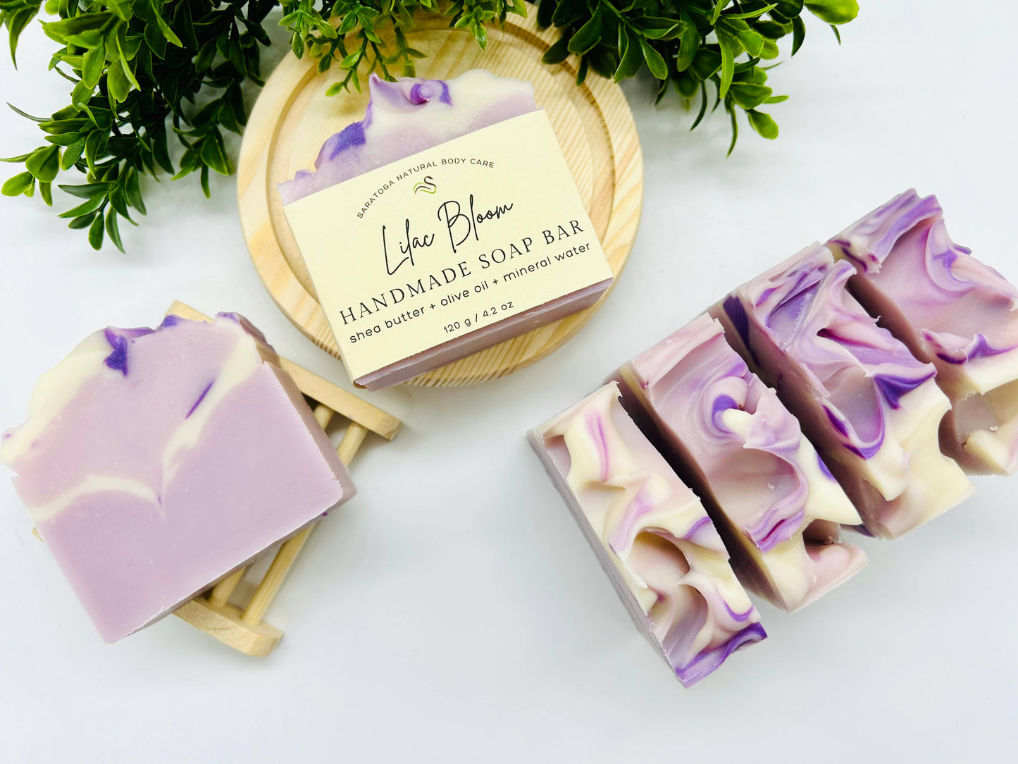 Lilac Bloom Handmade Soap Bar