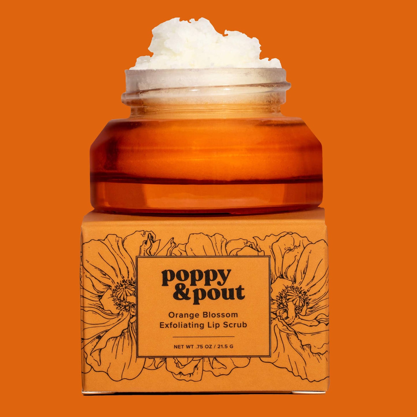 Poppy & Pout Lib Scrub