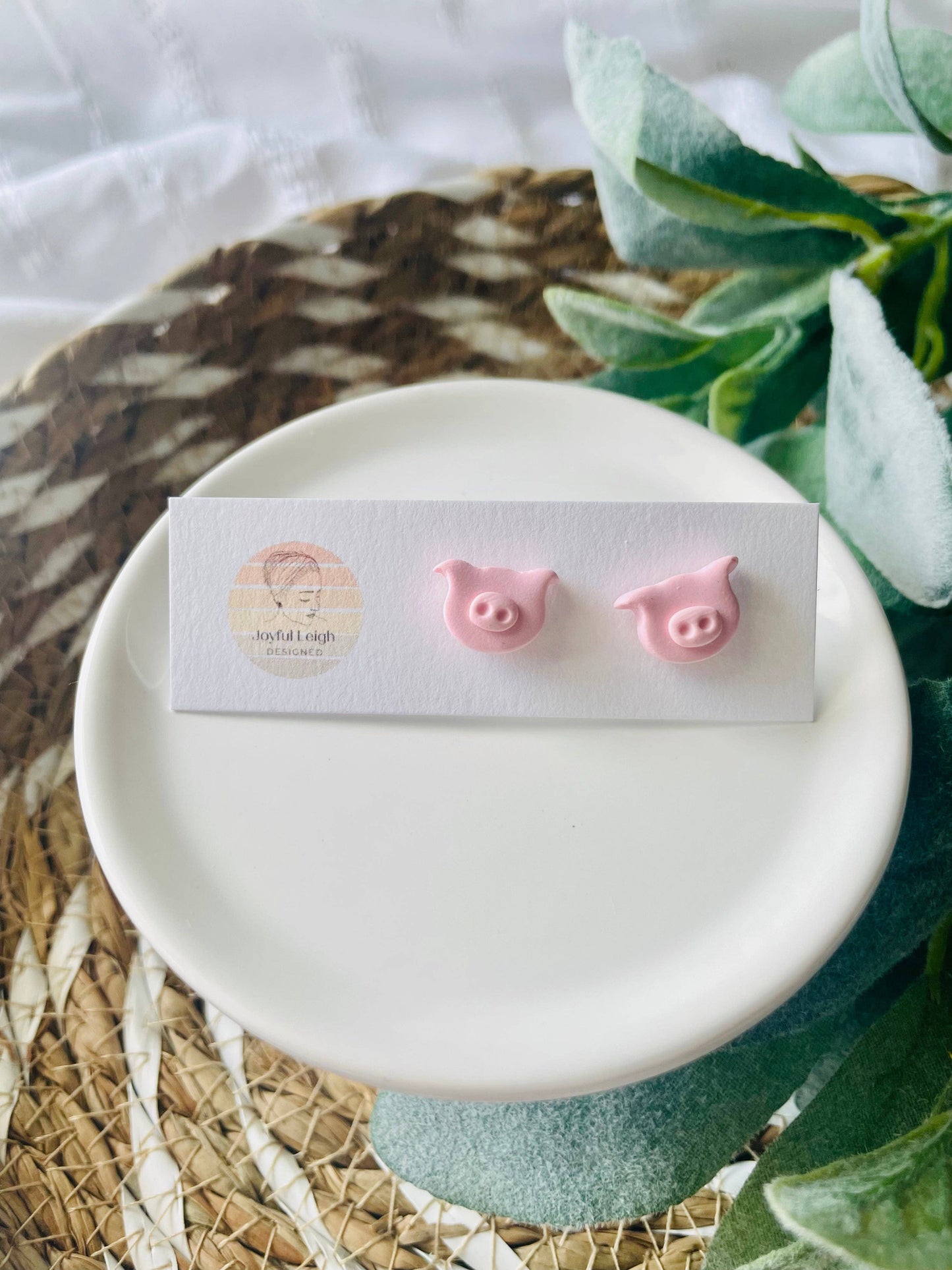 Farm Animal Stud Earrings