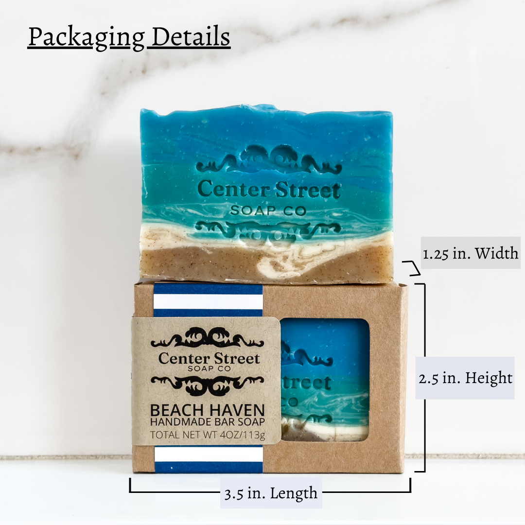 Beach Haven Summer Handmade Soap Bar