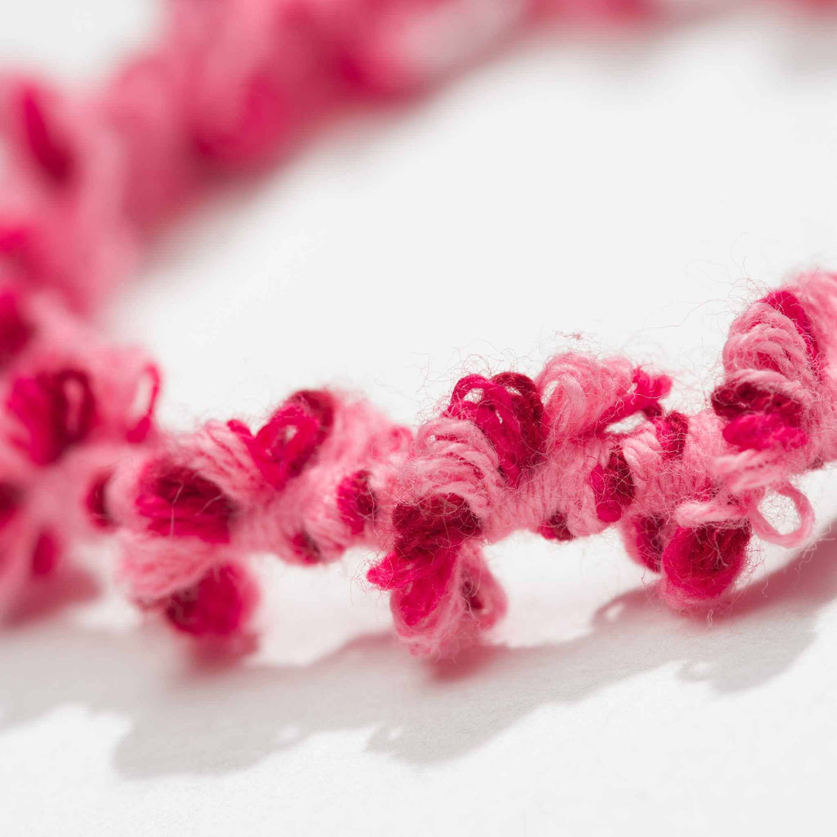 Crochet Hair Ties: Hair Health, Organic Elastics, Hot Jam