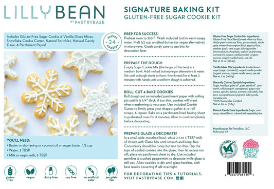 Sugar Cookie Baking Kit (Vegan & GF)
