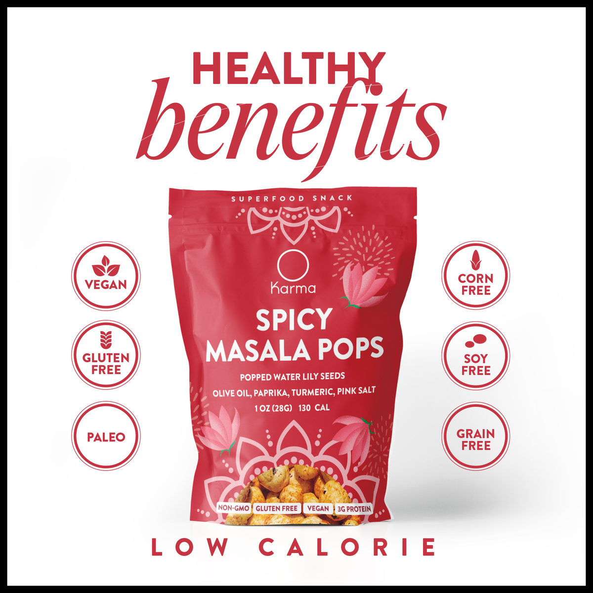 Spicy Masala Lily Seed Pops