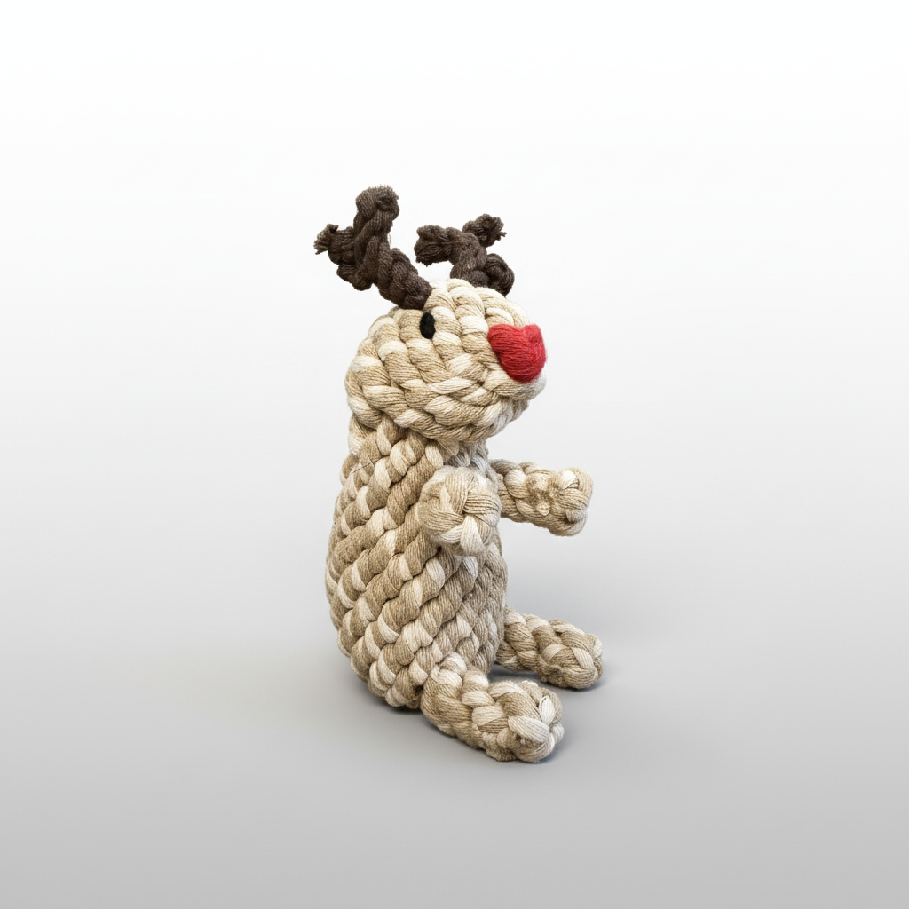 Sustainable Rope Animal Dog Chew Toys