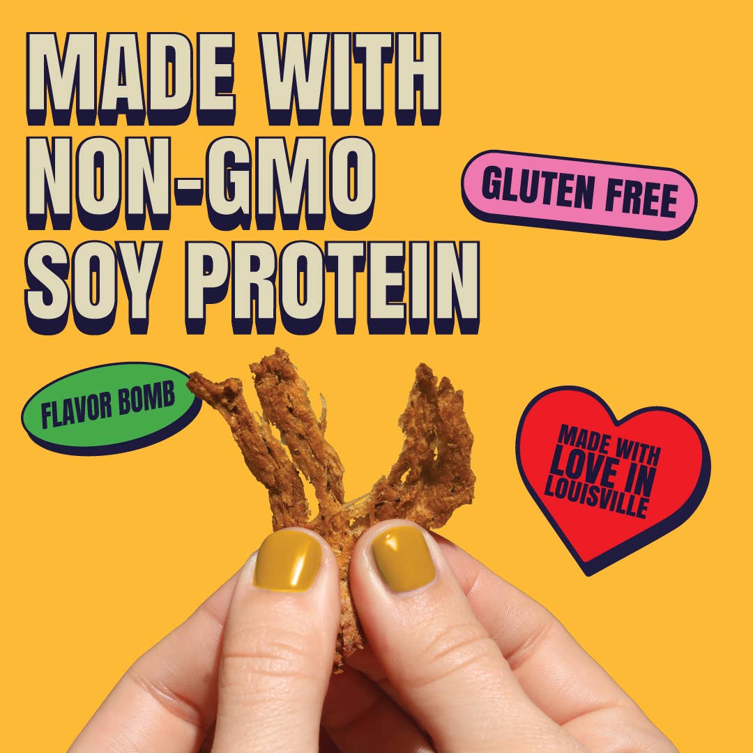 Vegan & Plant Based Smoky Carolina BBQ Jerky