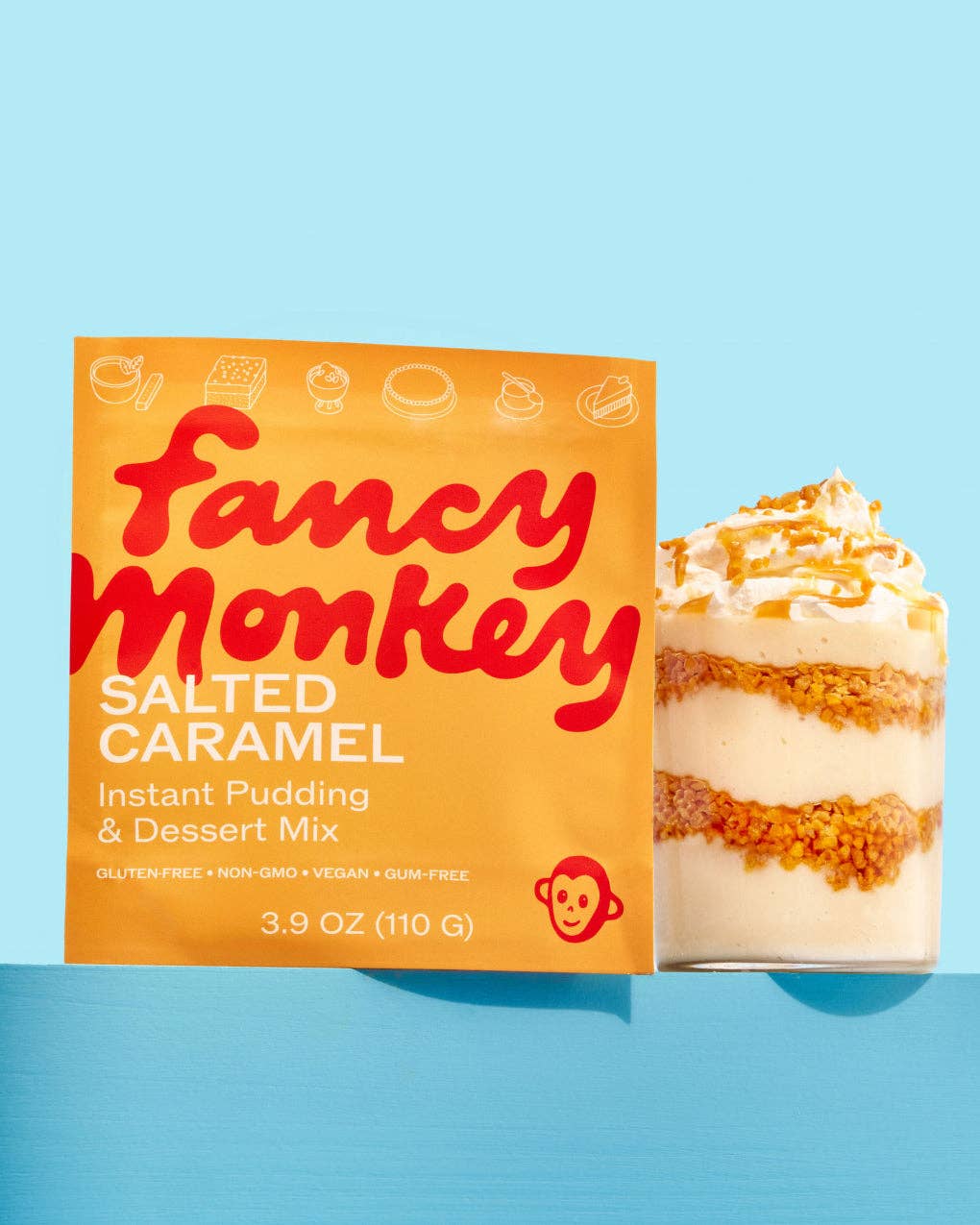 SALTED CARAMEL Instant Pudding and Dessert Mix