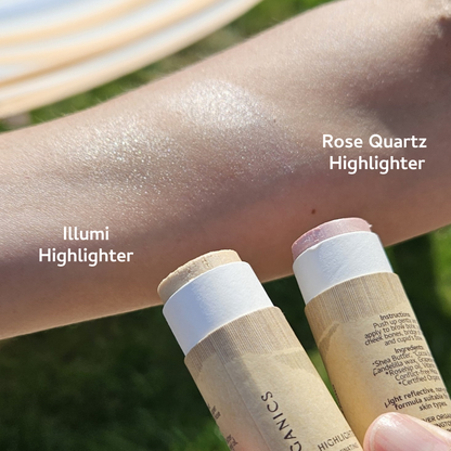 Rose Quartz Highlighter Stick, Opalescent