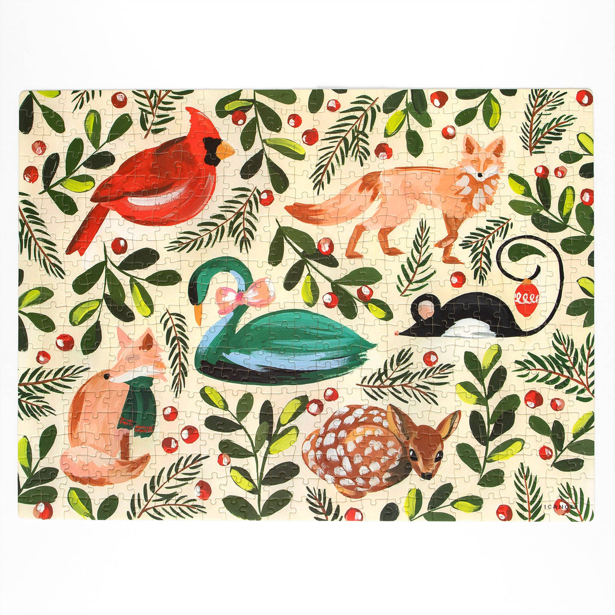 Woodland Animals - 500 Piece Jigsaw Puzzle