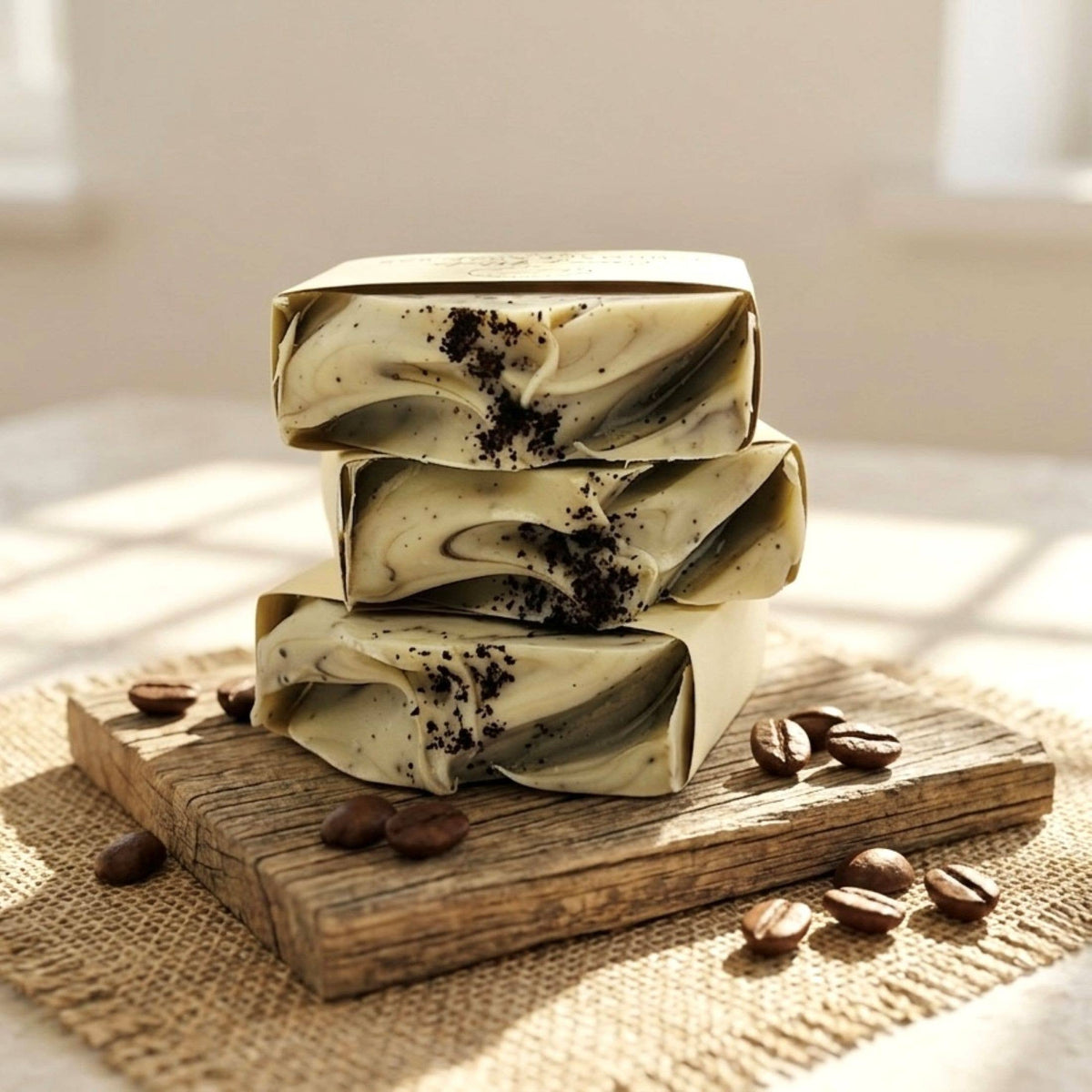 Creamy Mocha Handmade Coffee Soap Bar