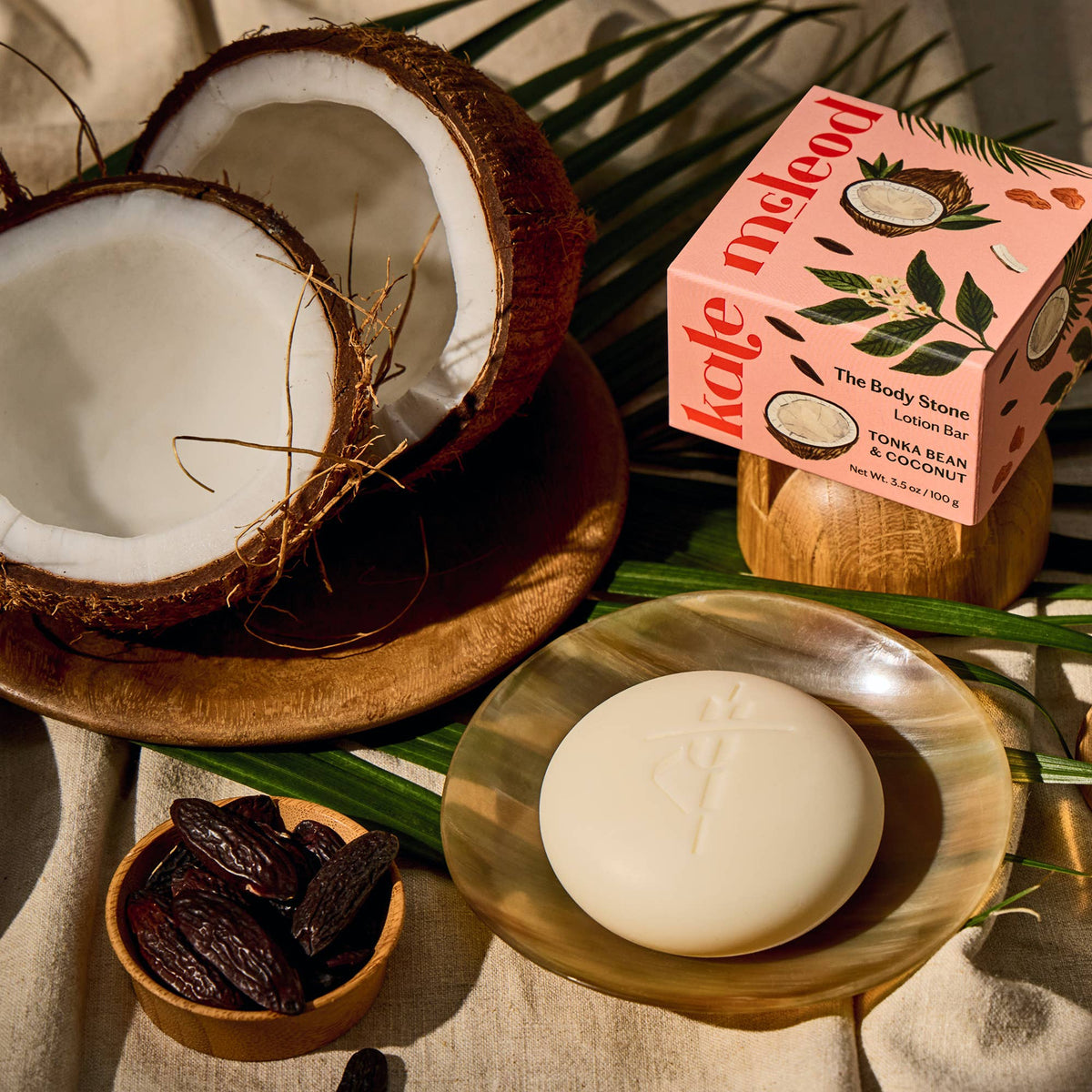 Tonka Bean & Coconut Deep Moisturizing Lotion Bar