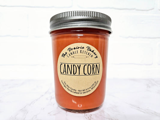 Candy Corn Soy Wax Candle