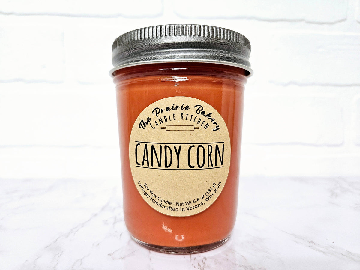 Candy Corn Soy Wax Candle