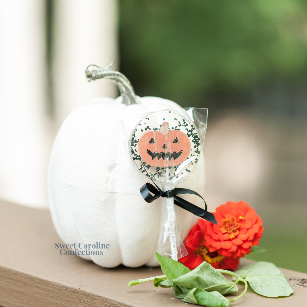 Jackolantern Pumpkin Lollipops, Mandarin Flavor
