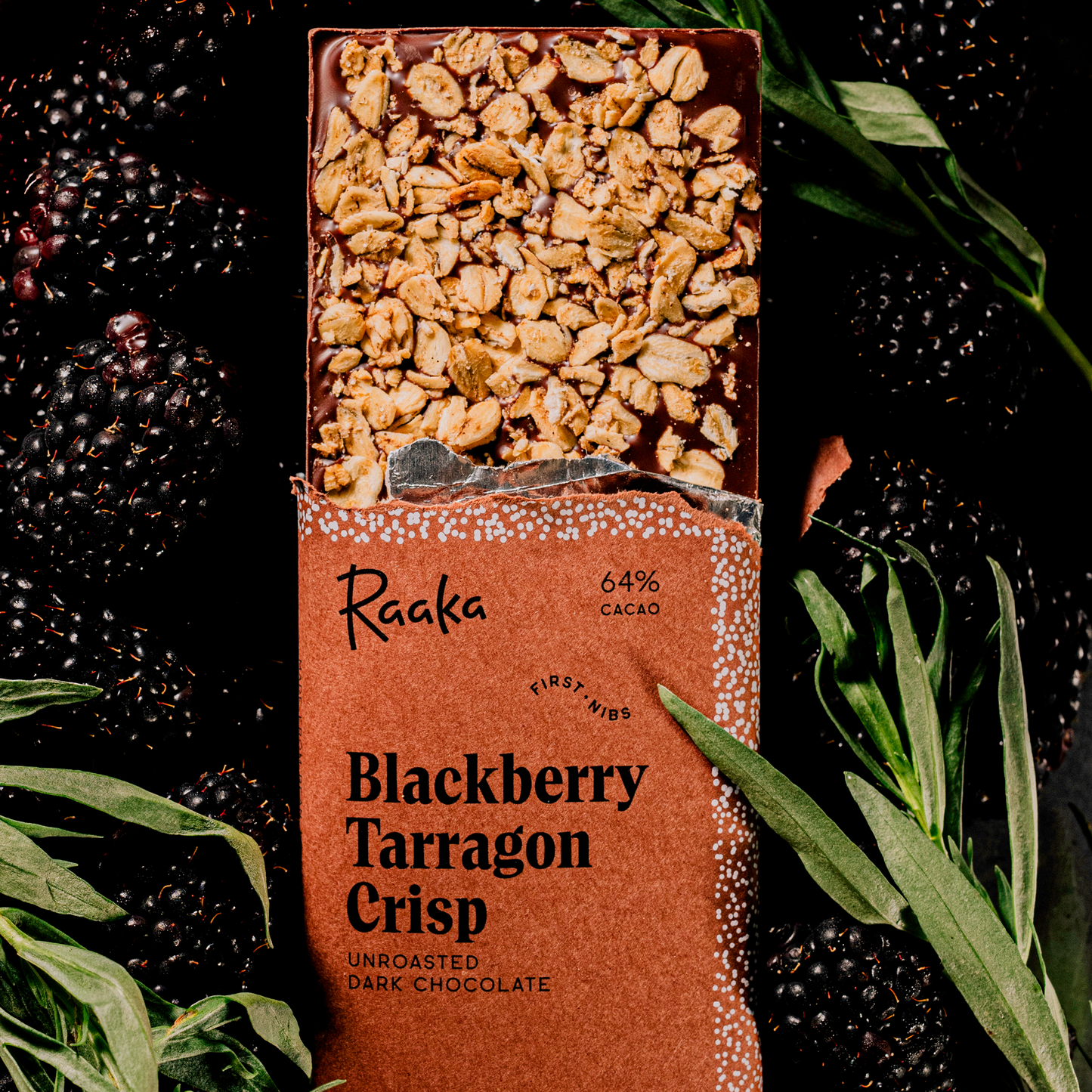 Blackberry Tarragon Chocolate