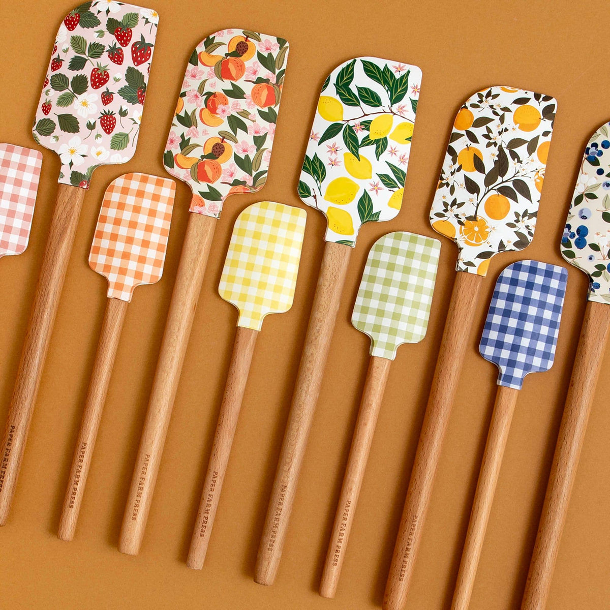 Chicken & Flowers Spatula Set