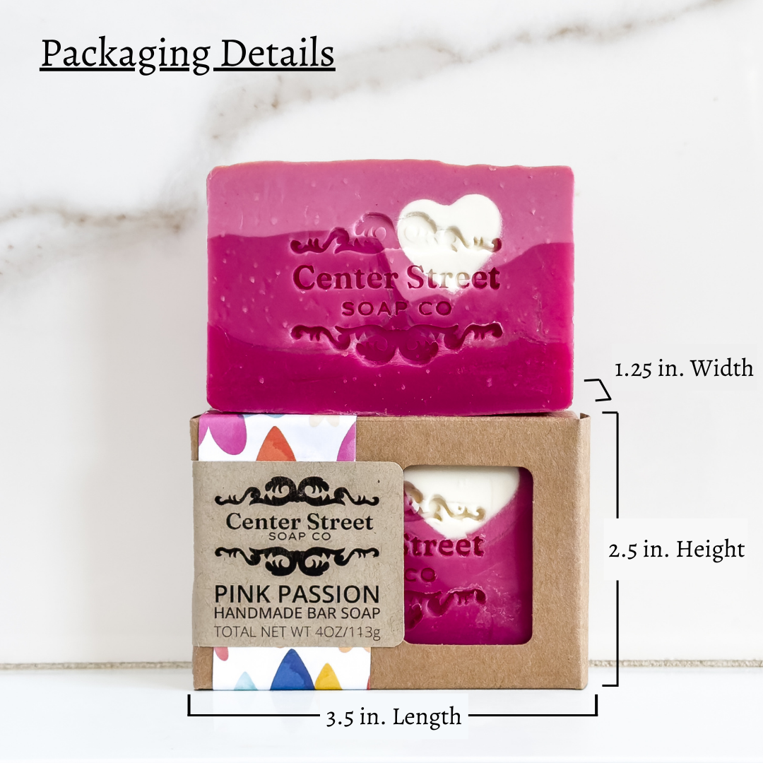 Pink Passion Handmade Bar Soap