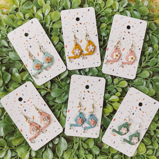 Garden Watering Can Earrings