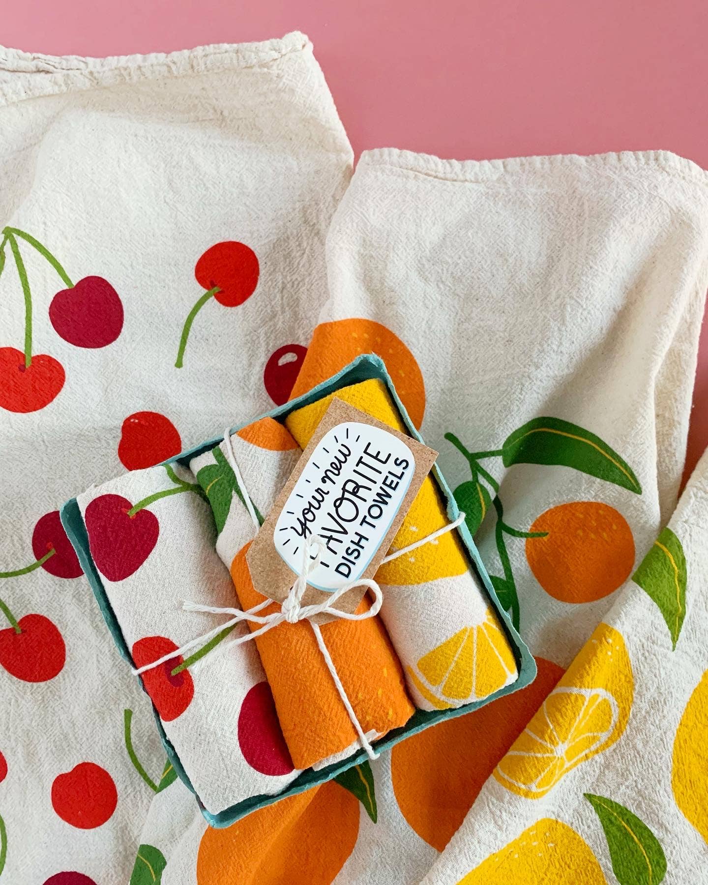 Fruit Stand Tea Towel Set