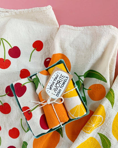 Fruit Stand Tea Towel Set