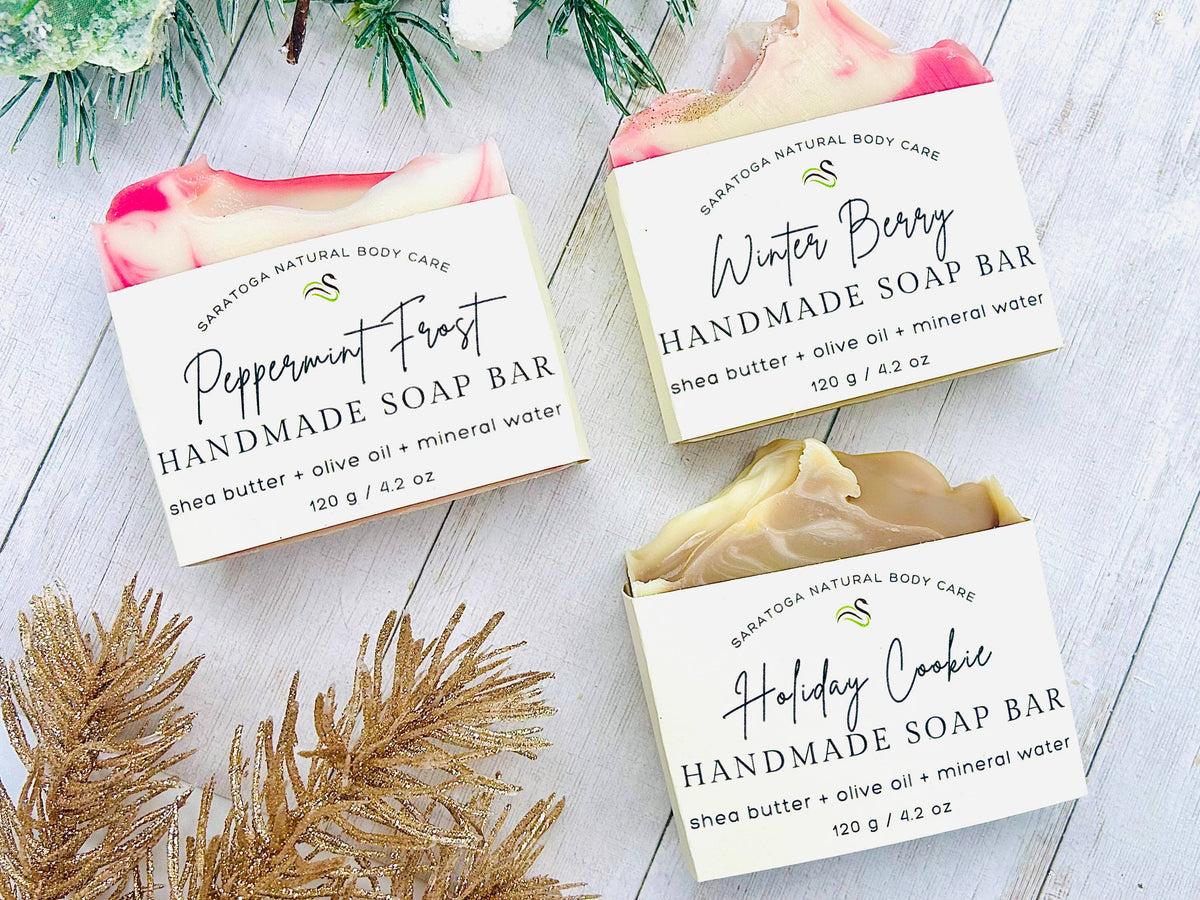 Winter Berry Handmade Soap Bar