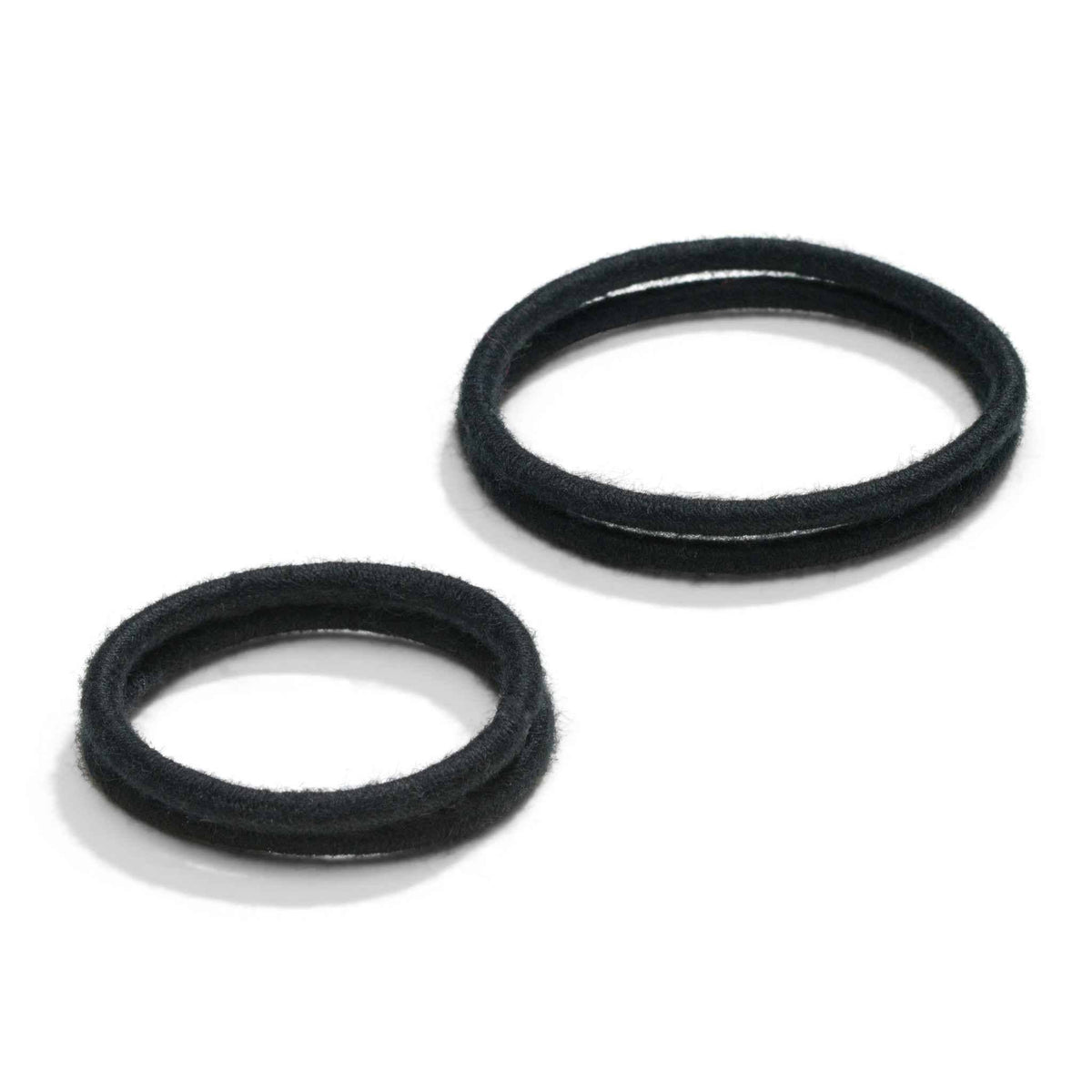 Plastic-free Mini Midi Hair Ties. Fine Hair, Kids & Braids