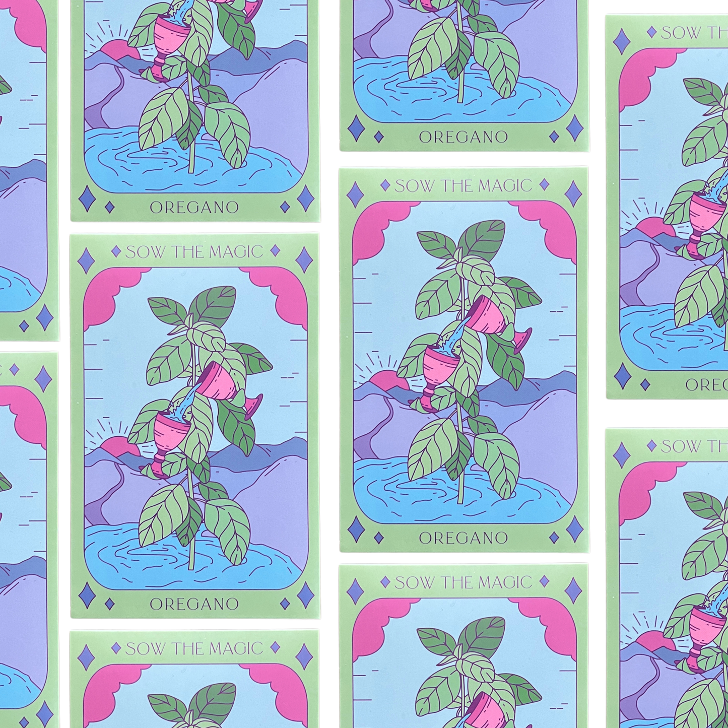 Oregano Tarot Garden