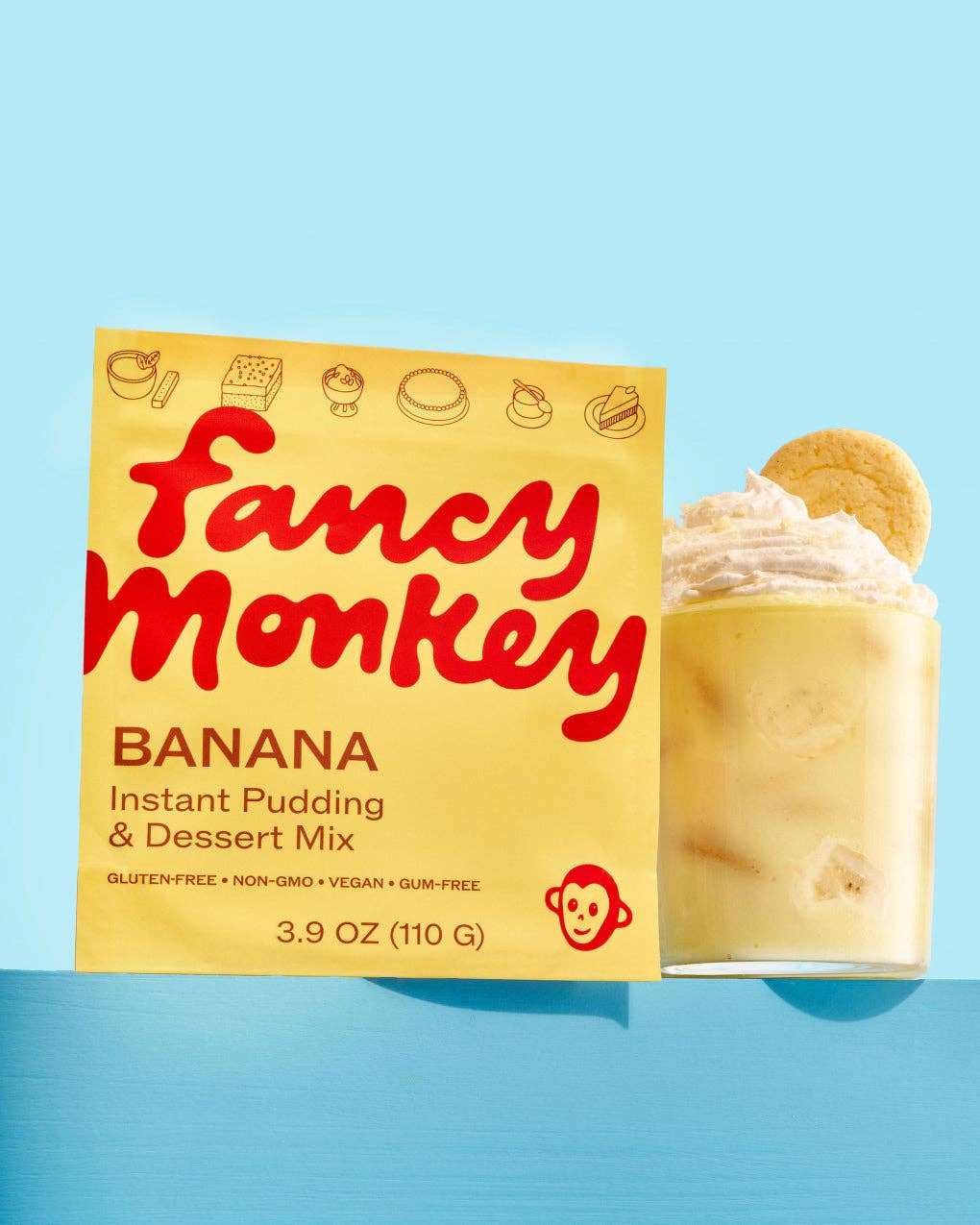 BANANA Instant Pudding and Dessert Mix