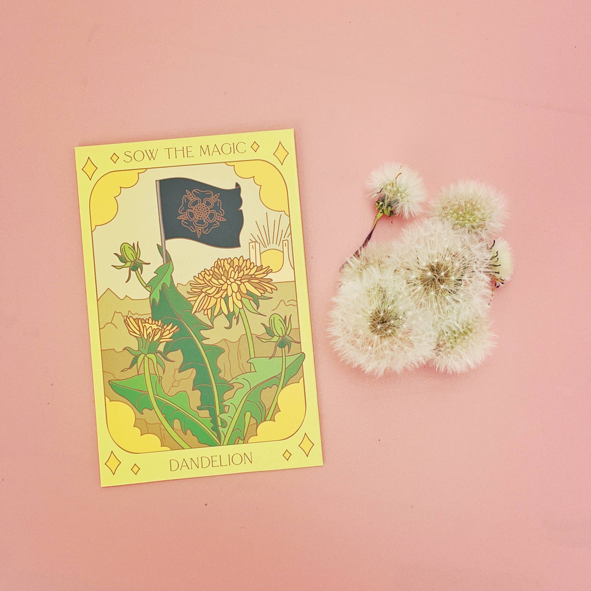 Dandelion Tarot Garden