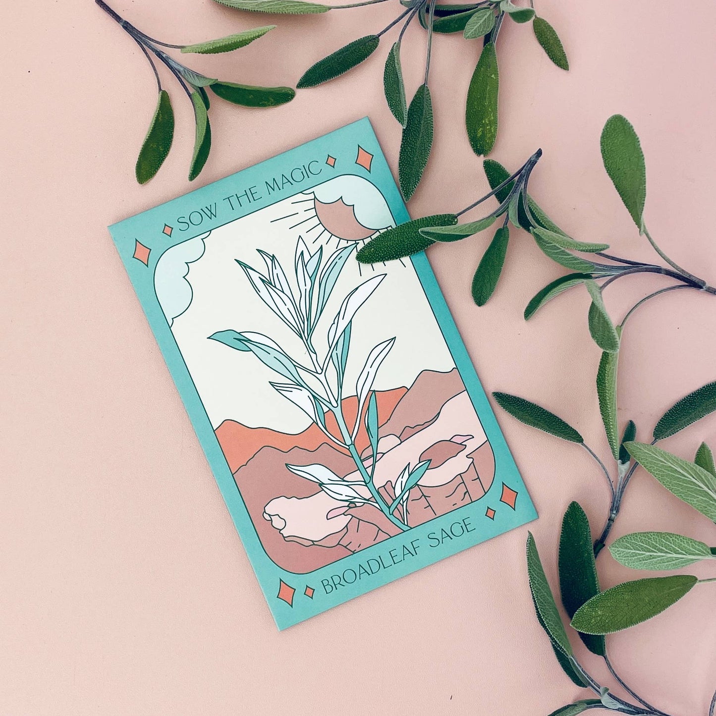 Broadleaf Sage Tarot Garden