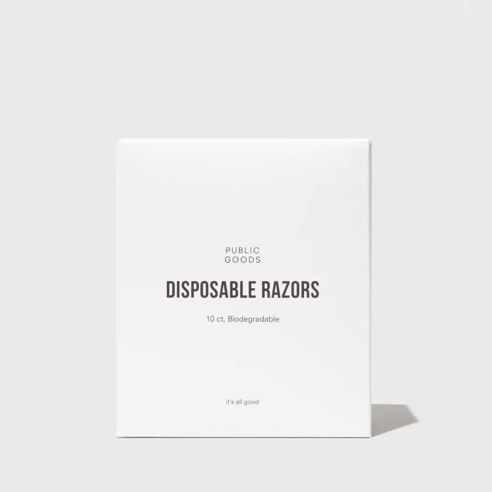 Biodegradable Disposable Razors