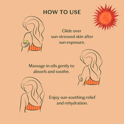 Sun Stone, After Sun Balm & Lotion Bar