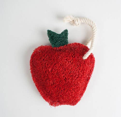 Loofah Veggie & Animal Design Scrubber (choose design)